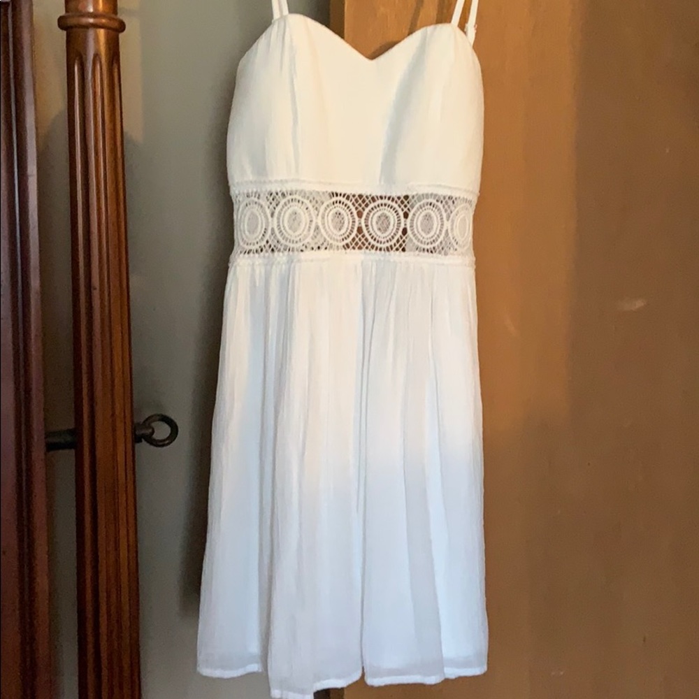 White dress